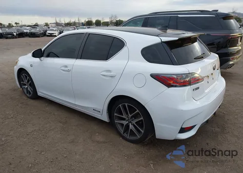 2015 Lexus Ct 200H z USA, uszkodzony, nr VIN JTHKD5BH4F2223585